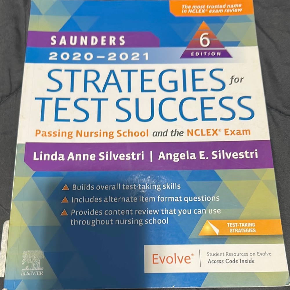 Saunders Strategies for Test Success Book